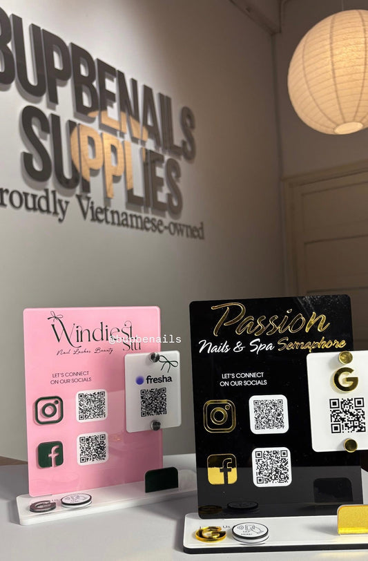 CUSTOMIZE NFC & QR CODE