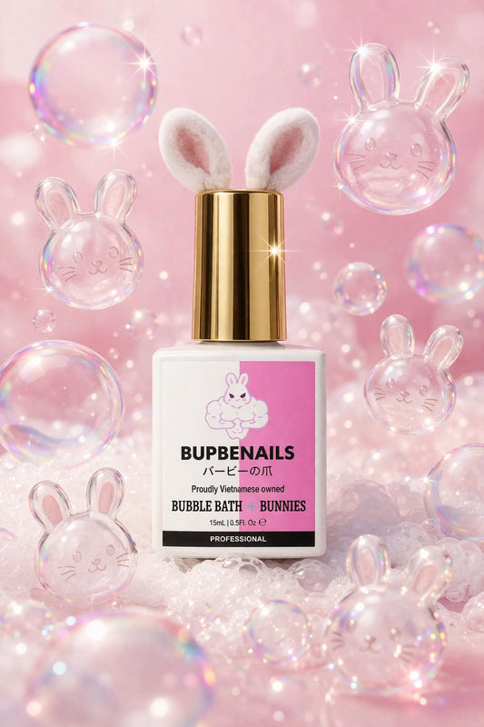 BUBBLE BATH + BUNNIES
