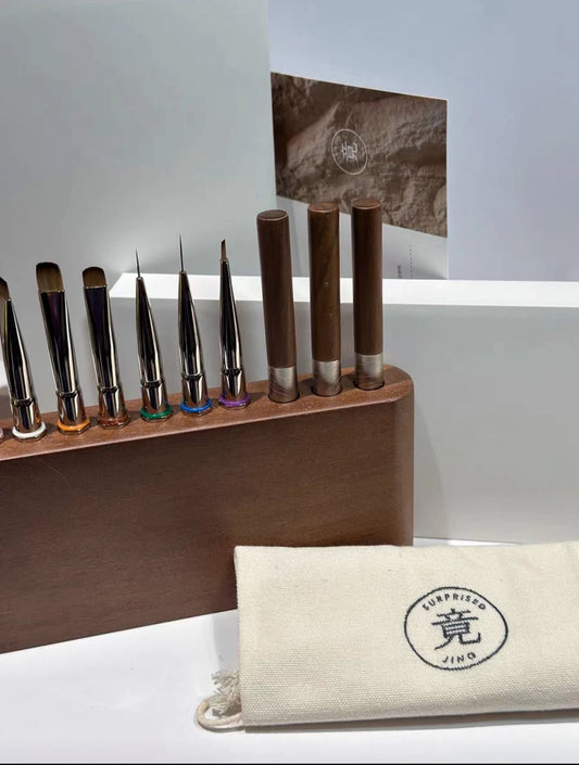 COMBO 9 BRUSH WOOD
